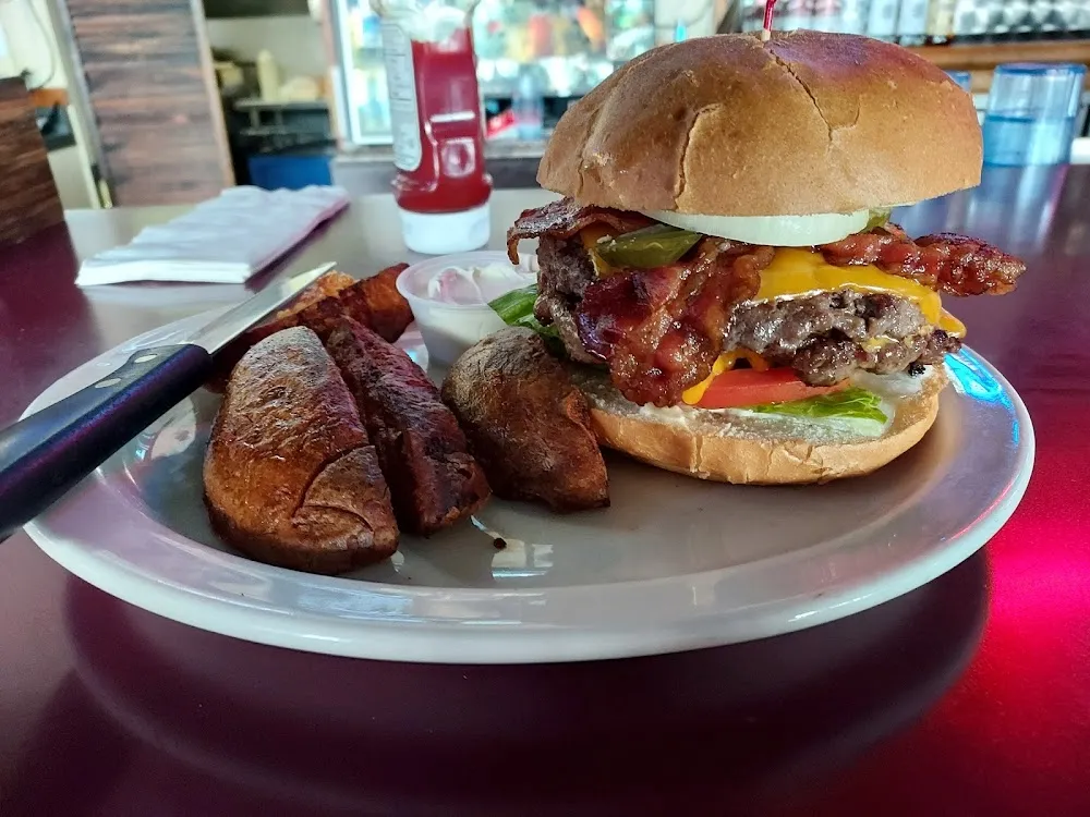 Bacon Cheeseburger and Jo's